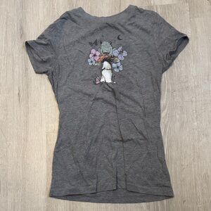 Gray Graphic Short Sleeve Tee